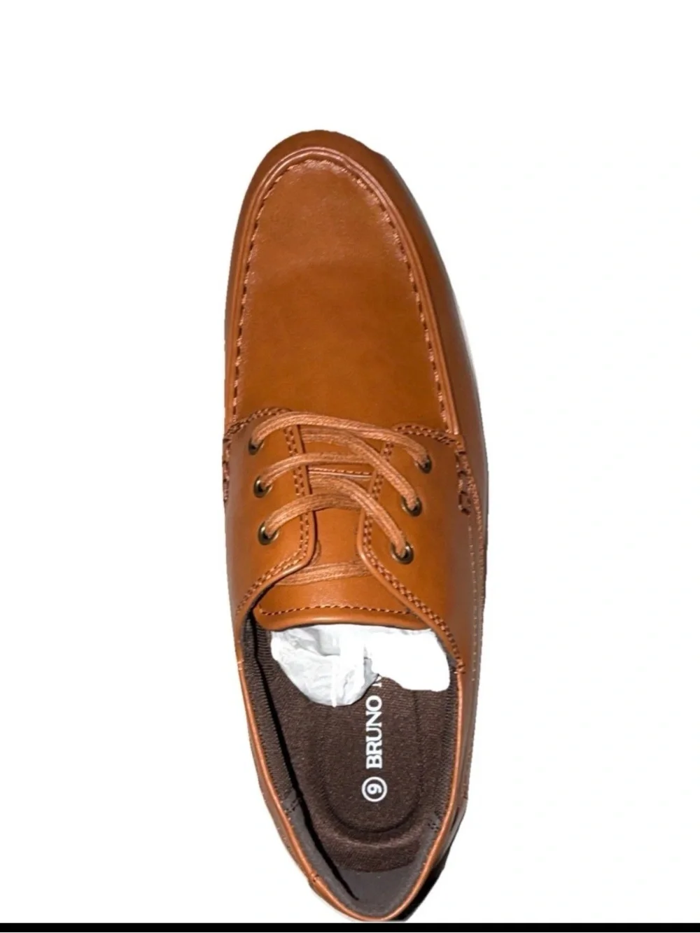 Bruno Marc Men's Brown Casual Oxford Dress Shoes BMUMSP2503 Size 9 NIB Comfort